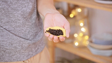 南瓜燕麦紫米饼的做法