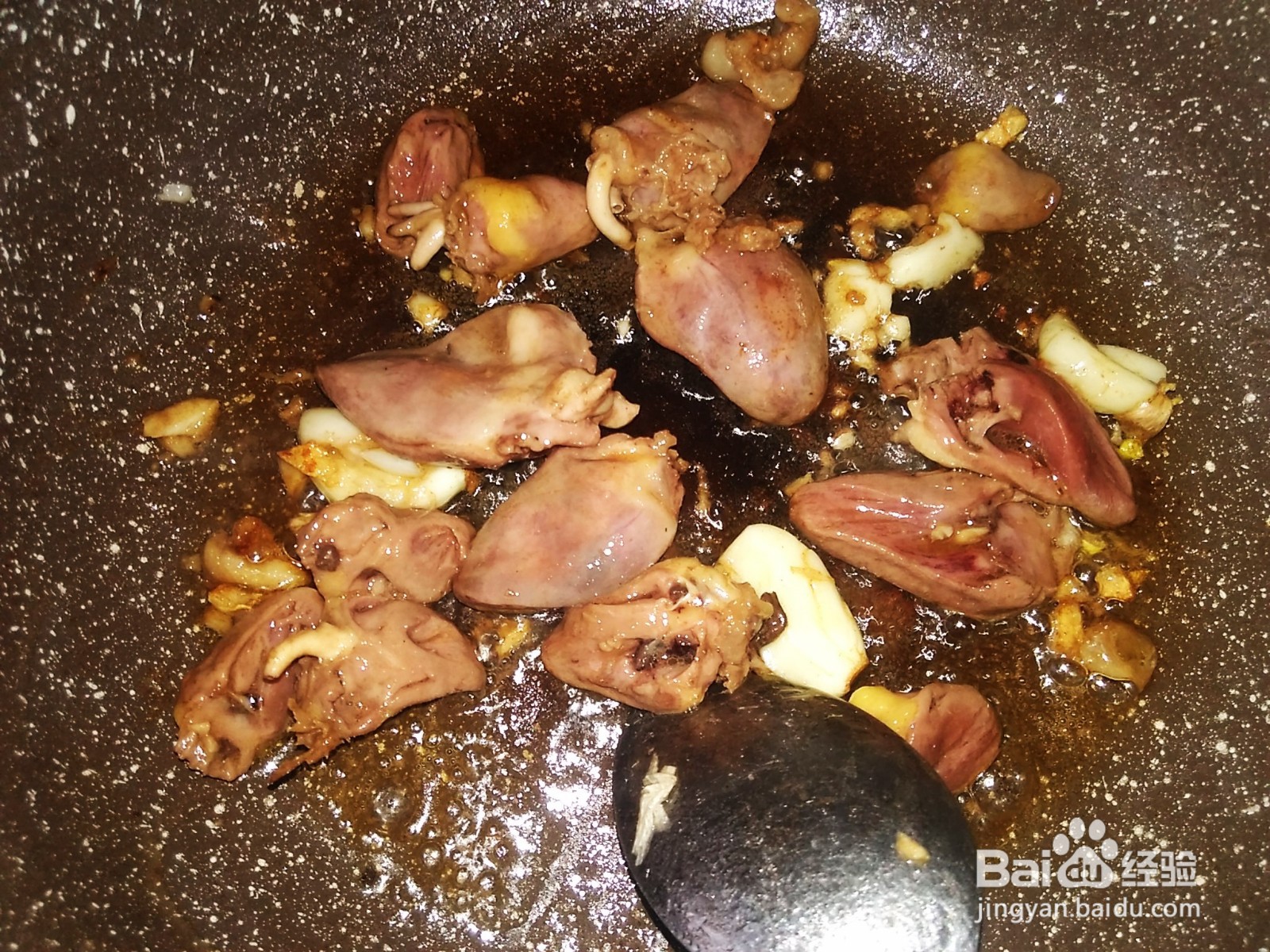 秋葵炒鸡心的家常做法