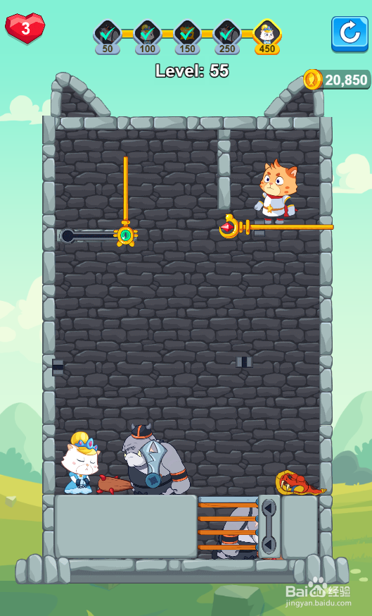 Hero Mission 2的Level 55怎样通过?