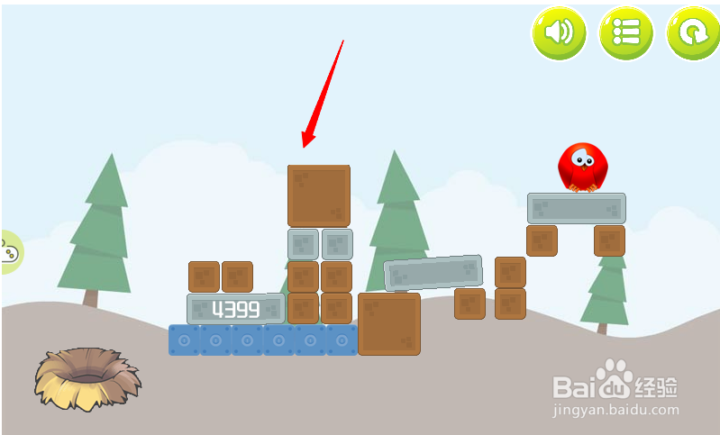 小游戏泡泡鸟历险记3第8关