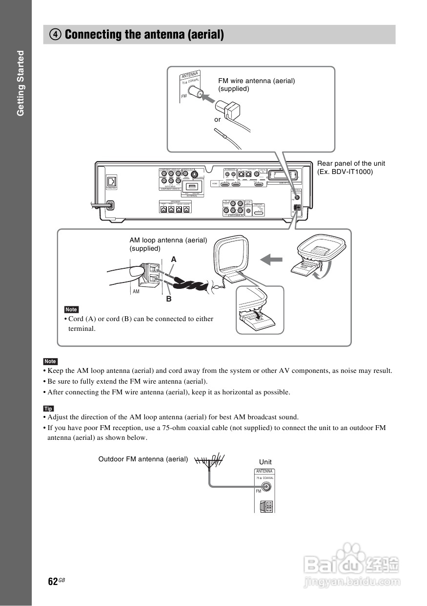 SONY BDV-IS1000蓝光DVD无线环绕家庭影院用户手册:[4]