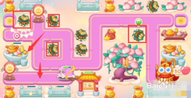 保卫萝卜4周赛11.4攻略