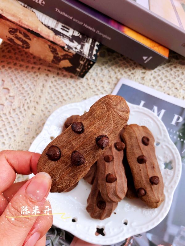 巧克力手指麻薯饼