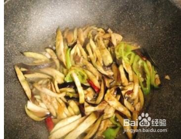 茄子煎鸡蛋的家常做法