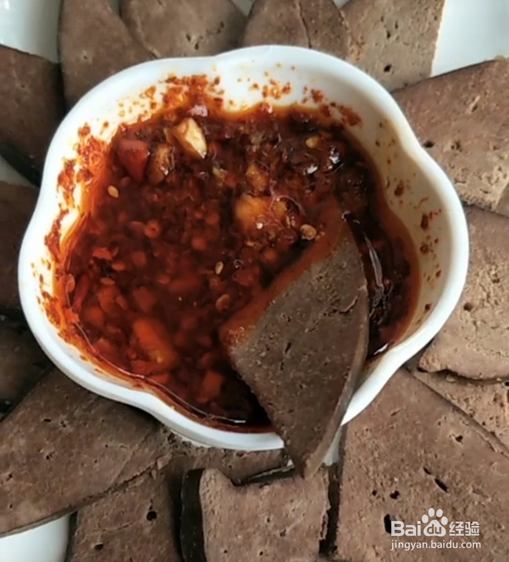 猪肝蘸酱的美味做法