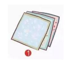 方巾丝巾的多瓣结系法