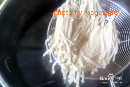 凉拌金针菇的做法