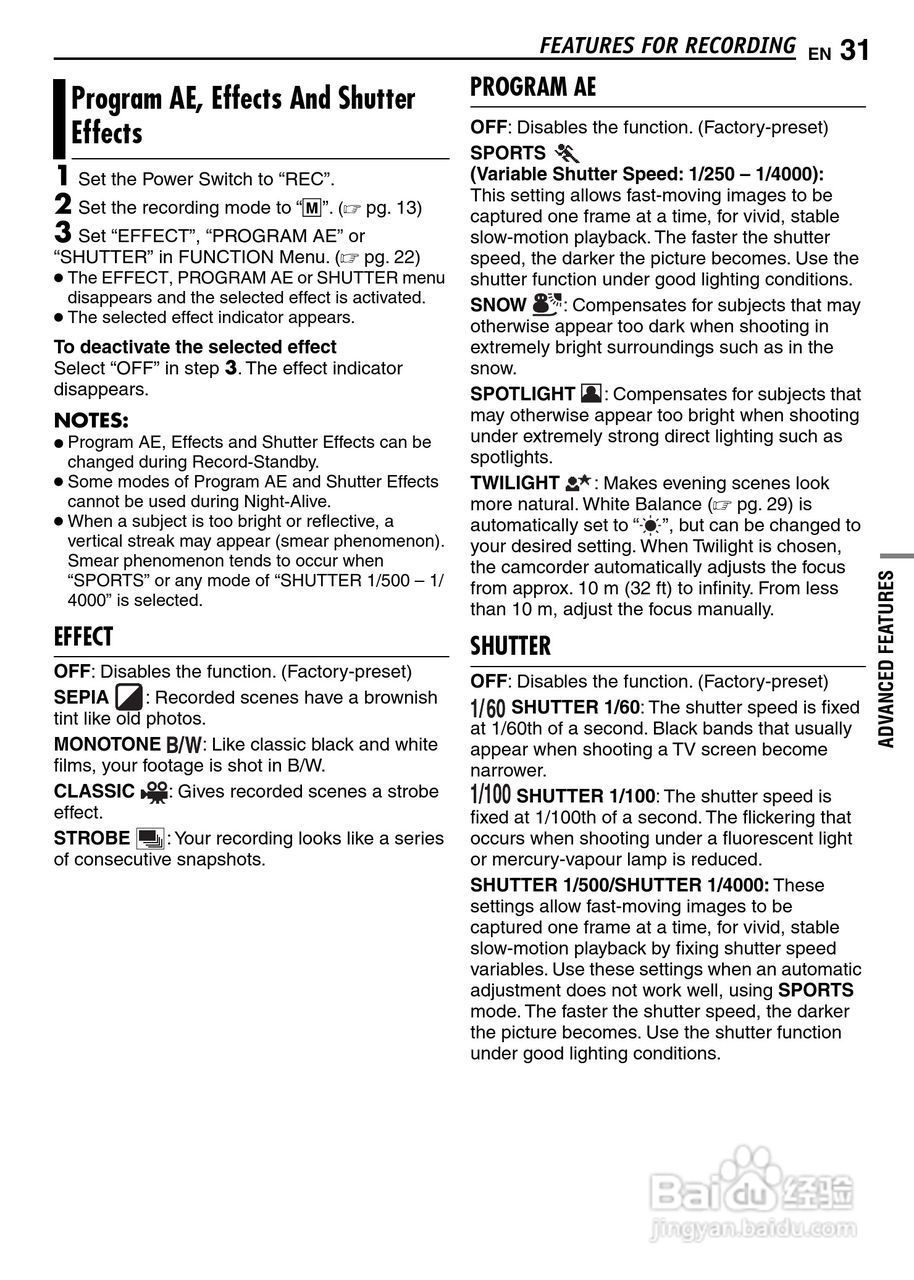 JVC GR-D347U DIGITAL VIDEO CAMERA摄像机说明书:[4]