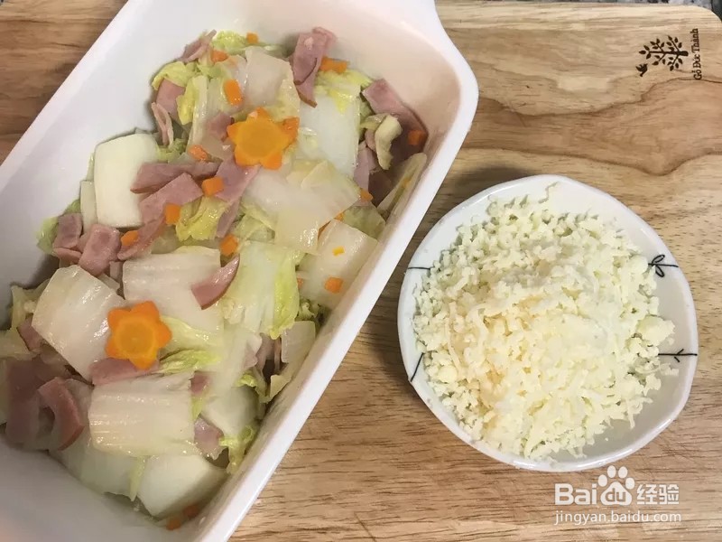 奶油焗白菜的做法