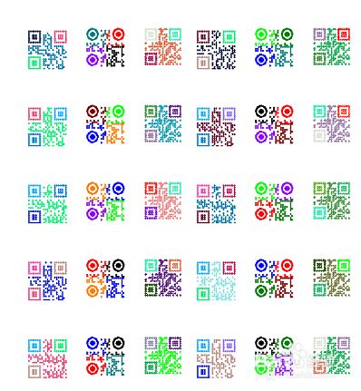 可变彩色二维码如何制作打印