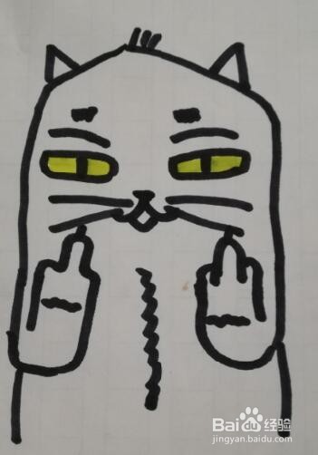 小猫的画法 小猫的简笔画