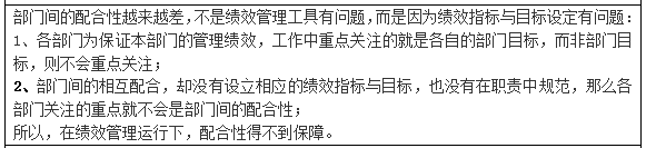 部门间的配合性越来越差,怎么办
