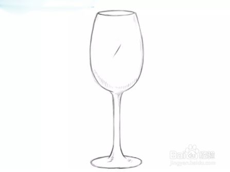 如何绘制酒杯