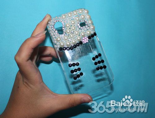 可爱Hellokitty三星手机壳diy教程