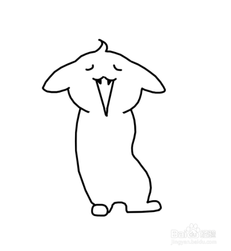 怎么画卡通猫咪的简笔画