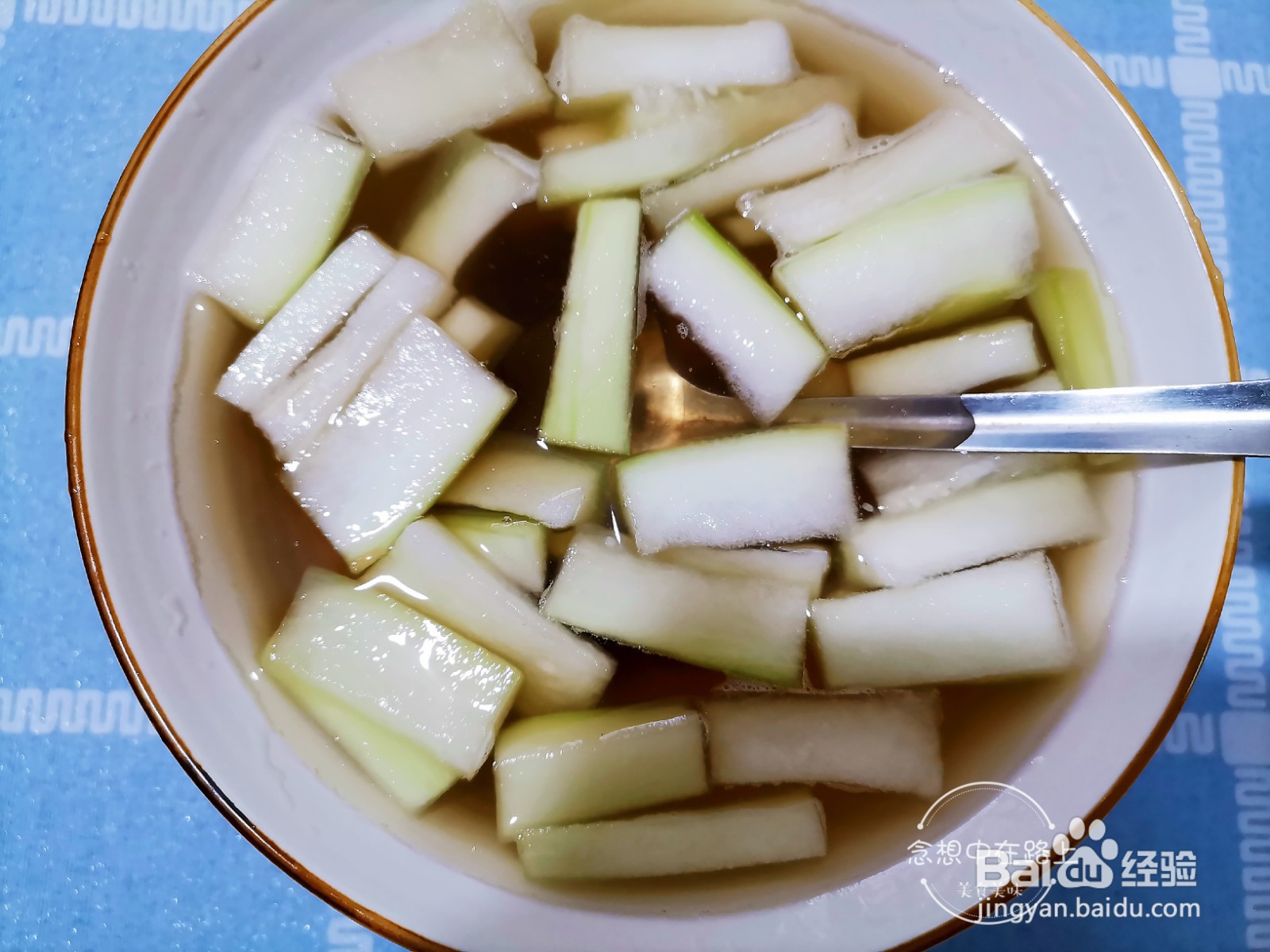 家常菜 蒲瓜笋干汤