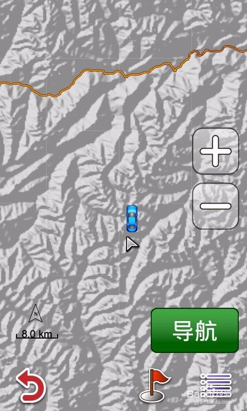 你做任我游地形图等高线图