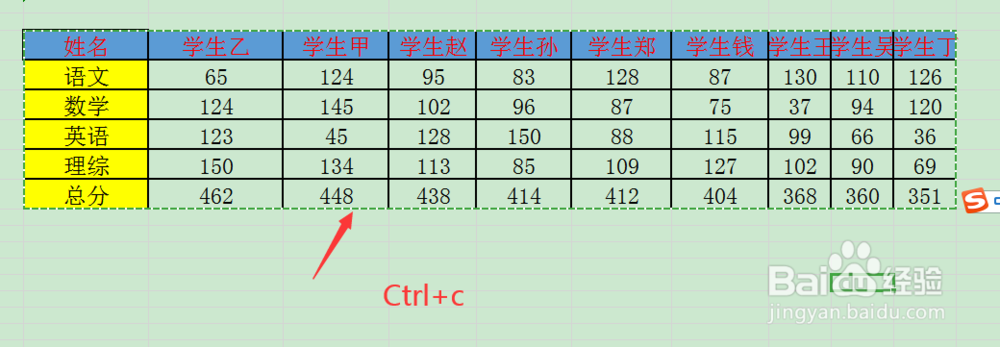 excel如何将横向表格转为纵向表格