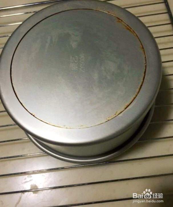 六寸可可戚风蛋糕的做法