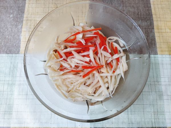 凉拌手撕杏鲍菇