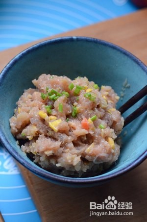 保健养生鲜虾糯米丸子