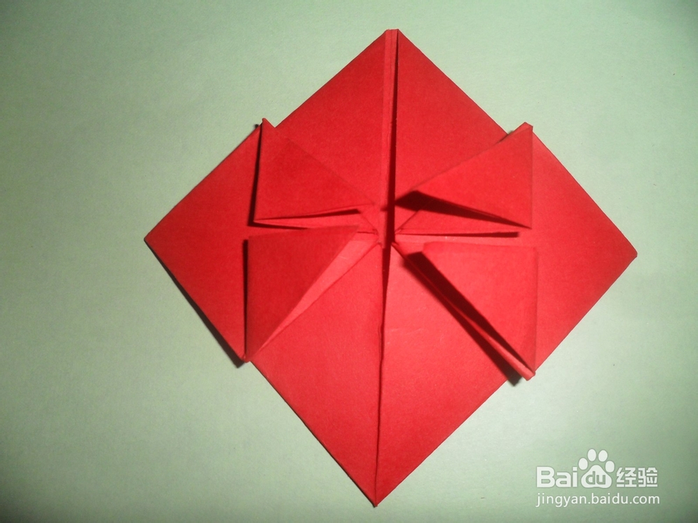 折纸——折枚心花送给你