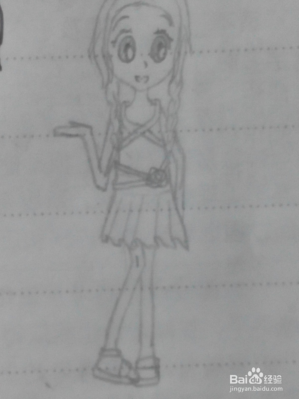 简笔画动漫人物十九