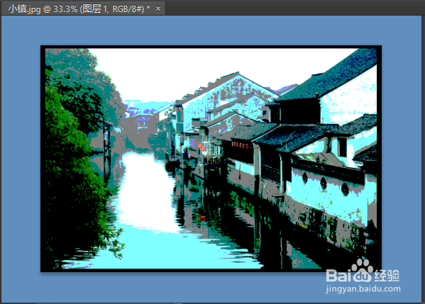 PS如何制作绘画效果