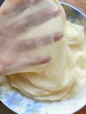 家庭版零失败蒸春饼