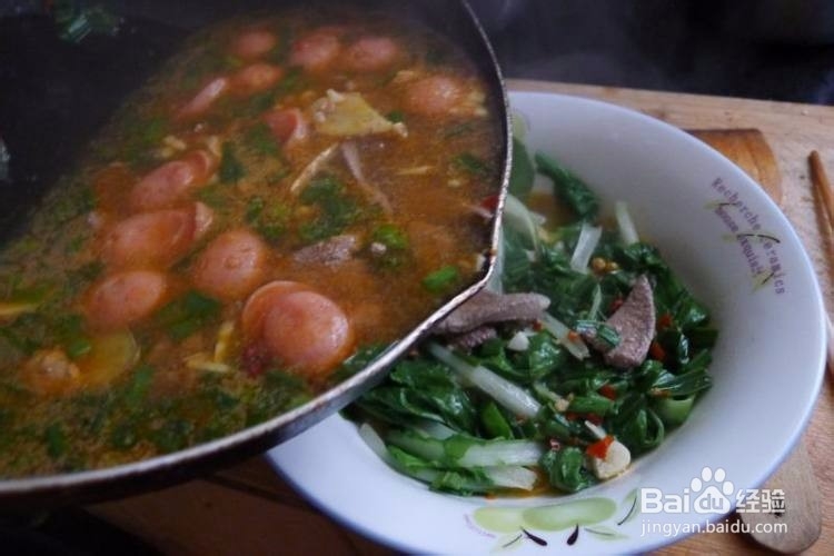 水煮猪肝的家常做法