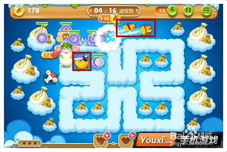 保卫萝卜2第51关攻略