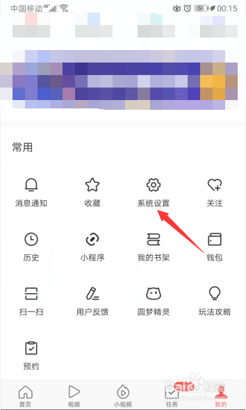 今日头条极速版怎么将字体设置成中
