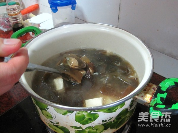 豆腐海带蛤蜊汤