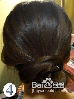一分钟女人味优雅盘发造型搭配发夹发饰