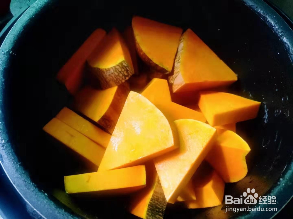 南瓜百合绿豆羹---便秘小菜谱