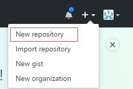 github上面新建一个项目仓库以及使用入门