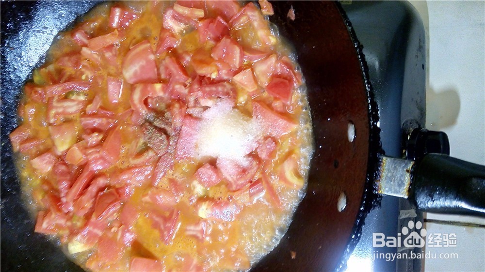 百味之本|鸡蛋柿子打卤面