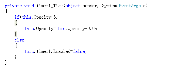 c#趣味开发之窗体颜色逐渐变深