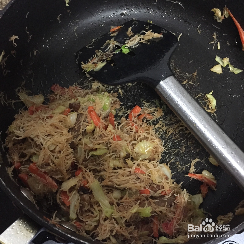 闽南炒米线的做法