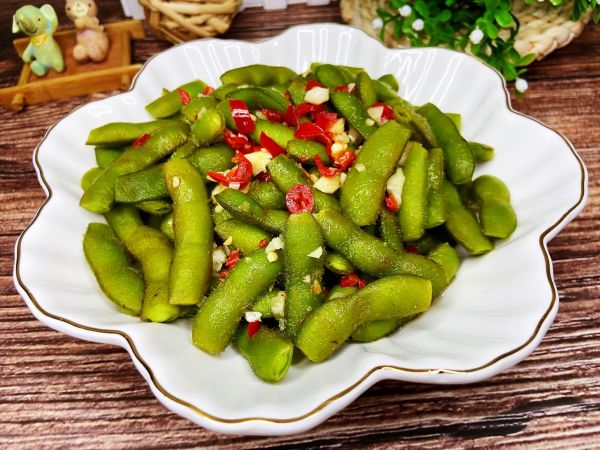 凉拌毛豆#全电厨王料理挑战赛热力开战!#