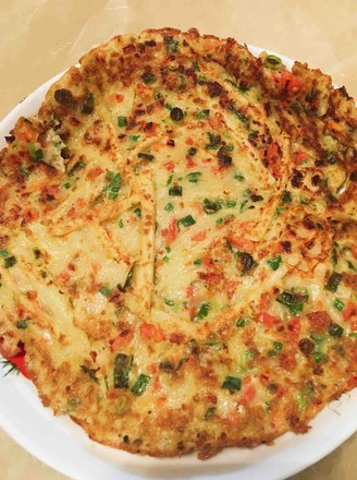 电饼铛土豆丝煎饼