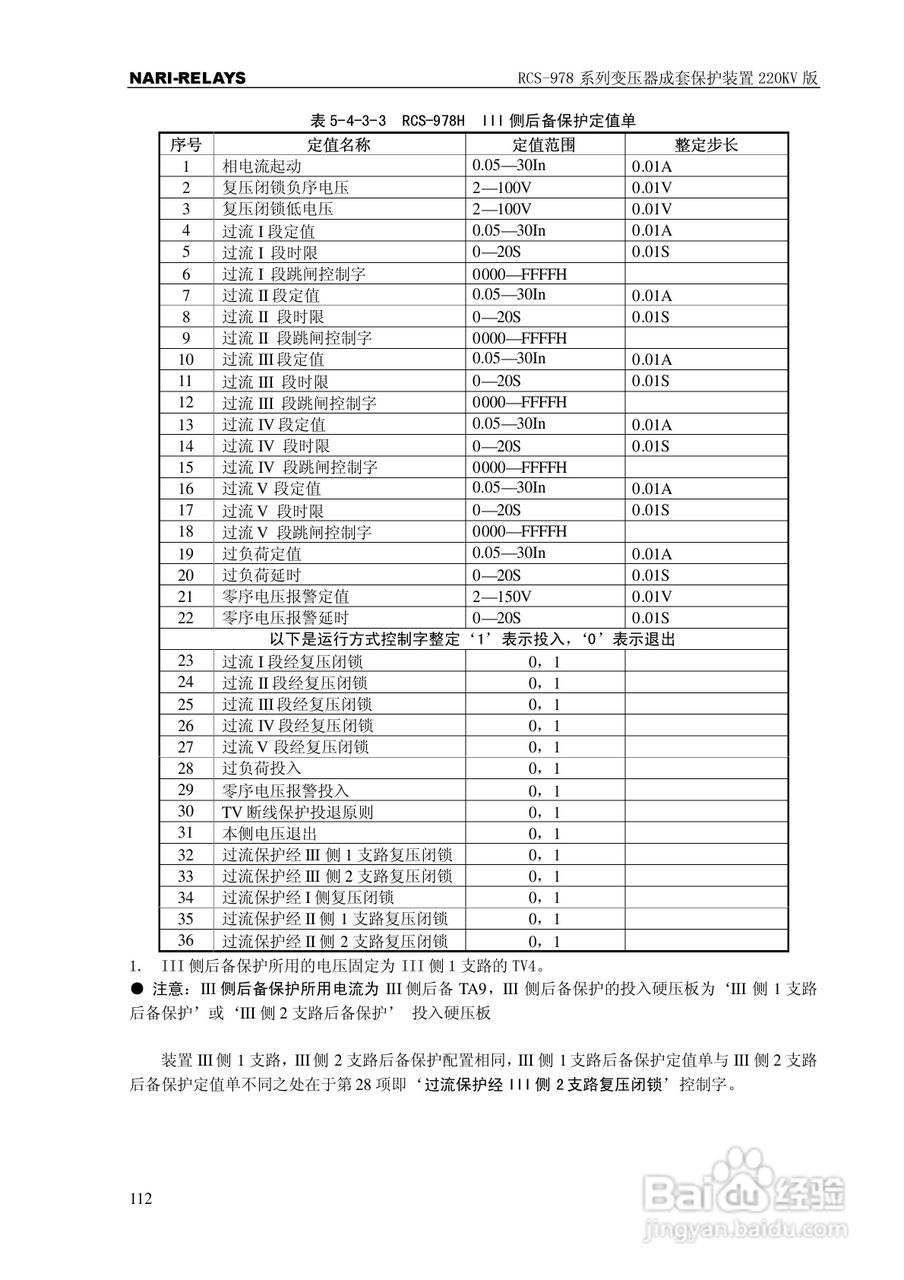 RCS-978系列变压器成套保护装置220kV版技术说明书:[12]