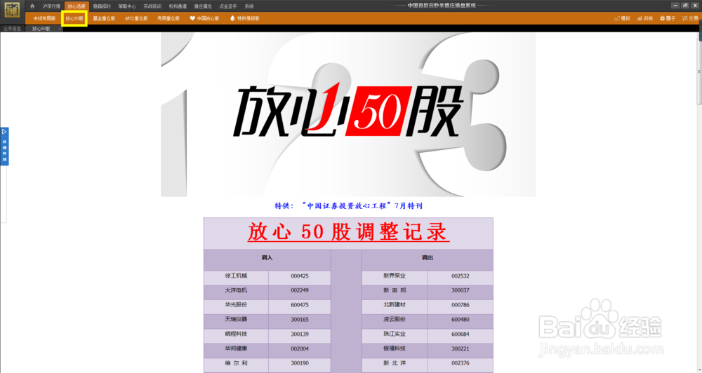 股票分析软件中国放心股免费特权功能如何使用
