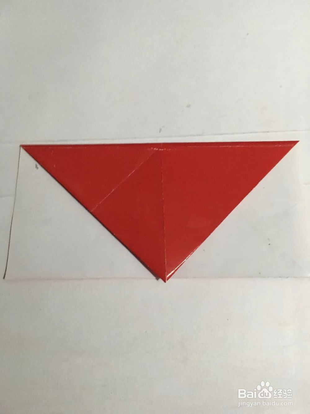 蛋糕折纸系列(二)怎样用彩纸折叠一盒三角蛋糕