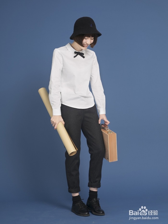 基础白衬衫的花样搭配