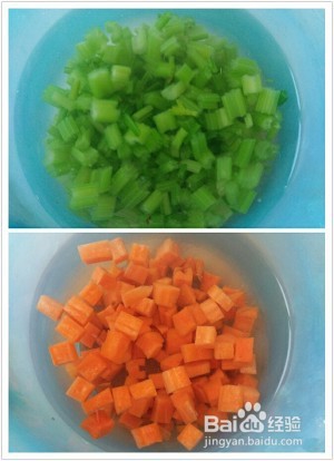 凉拌芹菜花生米胡萝卜怎么做