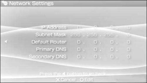 怎样使用psp上网