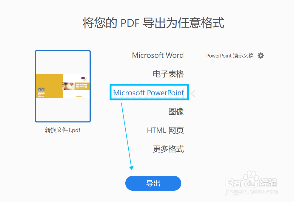 pdf转ppt怎么转