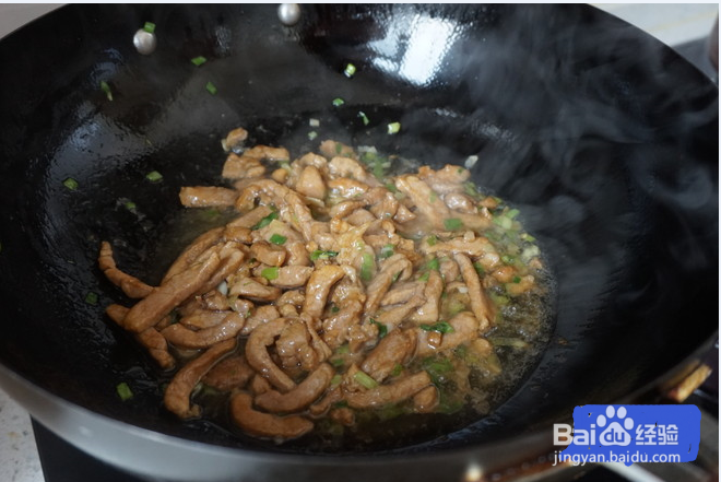 香菇焖里脊的做法