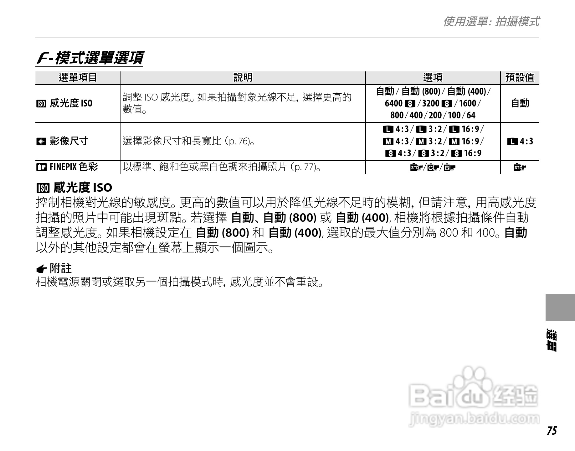 富士FinePix S3900数码相机使用说明书:[9]